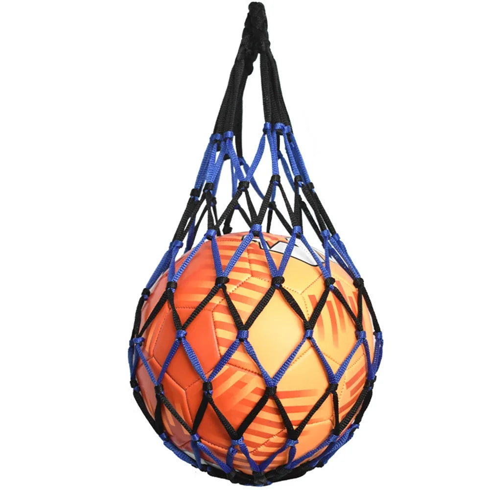 Basketball Nylon Net Bag Multi-Use Sport Ball Portable Mesh Storage Network Bag Volleyball Football Soccer Only Nylon Net Bag
