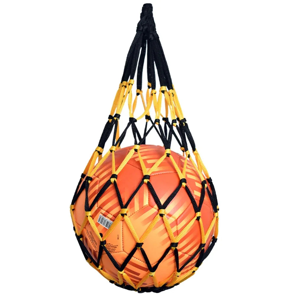 Basketball Nylon Net Bag Multi-Use Sport Ball Portable Mesh Storage Network Bag Volleyball Football Soccer Only Nylon Net Bag